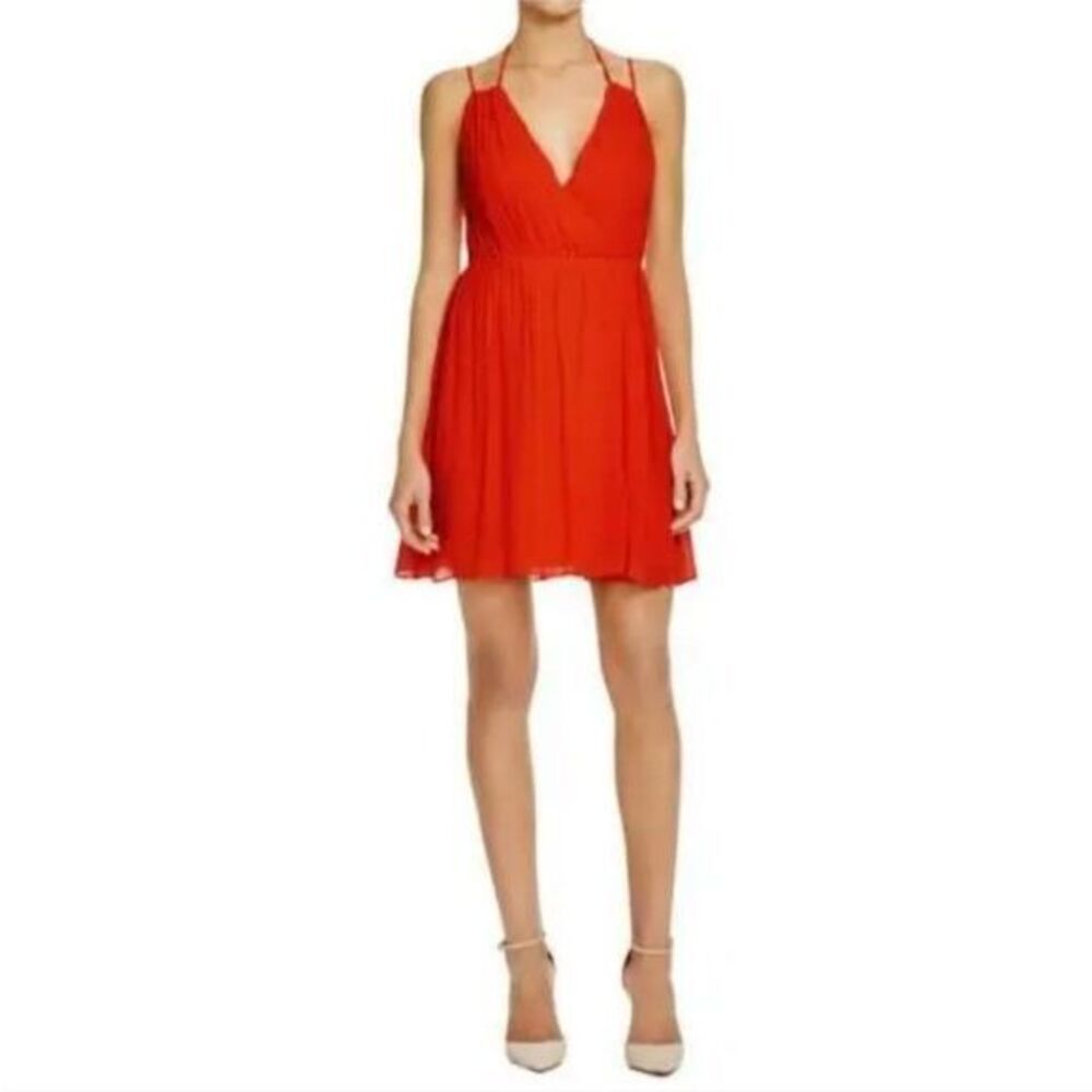 REBECCA MINKOFF‎ Porta Blood Orange Dress